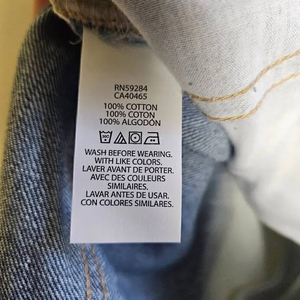 NWT Children's Place Ombre Denim Skirt